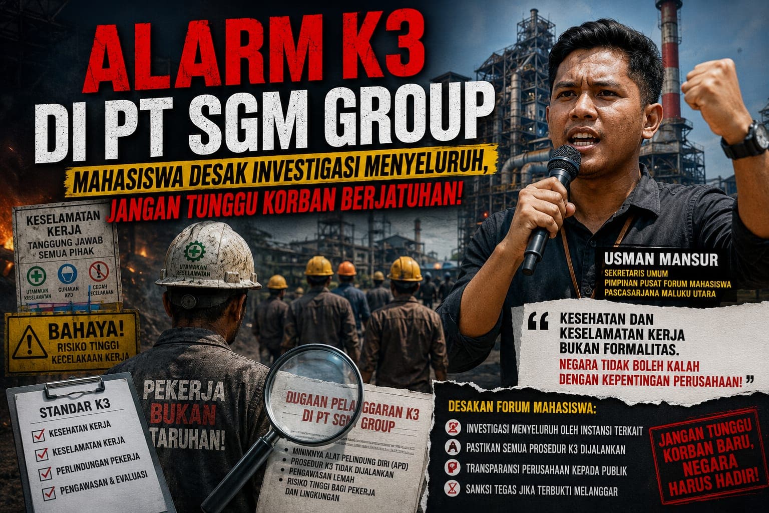 alarm-k3-di-pt-sgm-group-forum-mahasiswa-pascasarjana-malut-desak-investigasi-menyeluruh